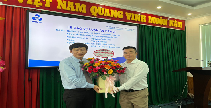 Chúc mừng Giảng viên Nguyễn Quốc Thái đã bảo vệ thành công Luận án Tiến sĩ vào n...